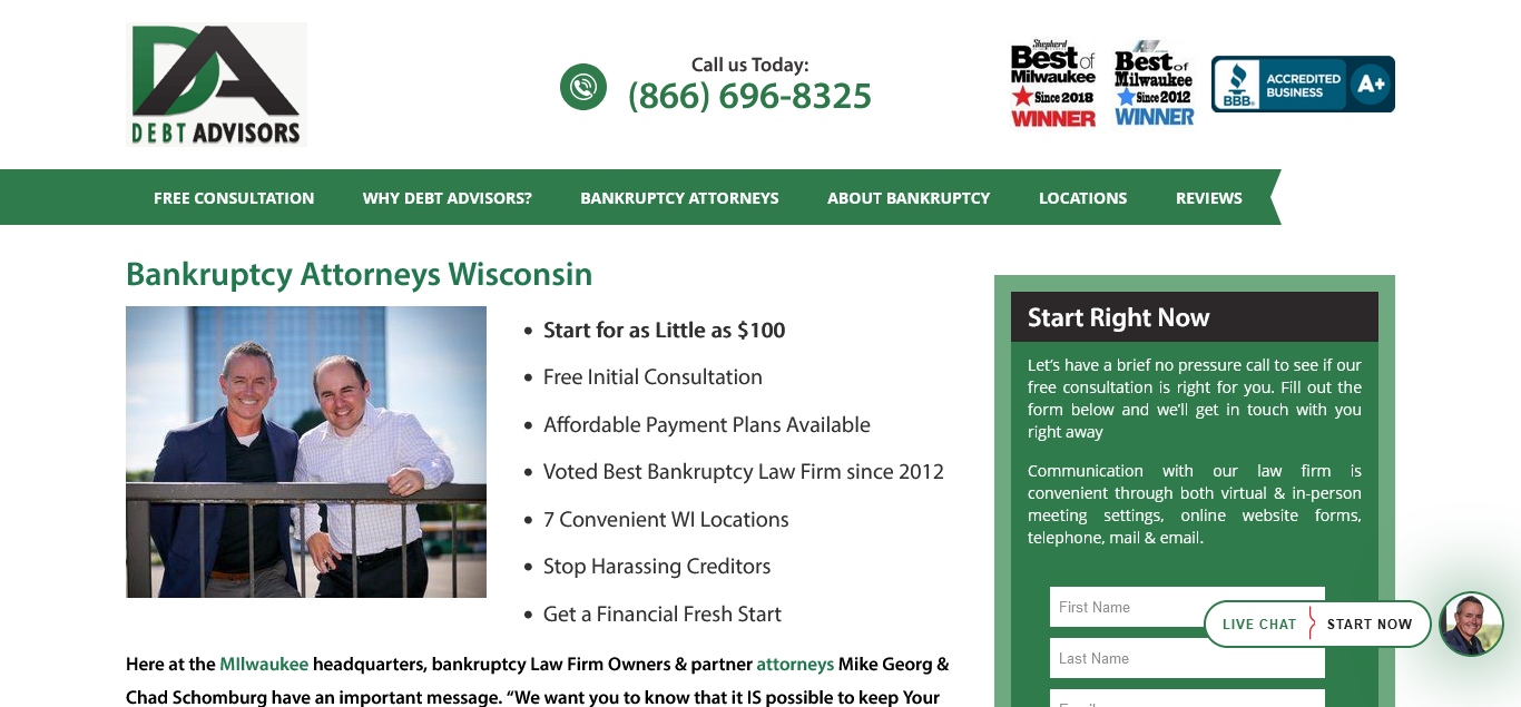 Debt Advisors Law Offices