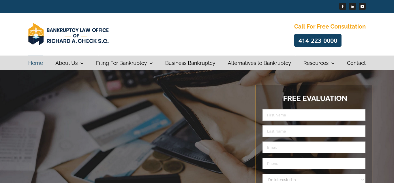 Bankruptcy Law Offices of Richard A Check S.C